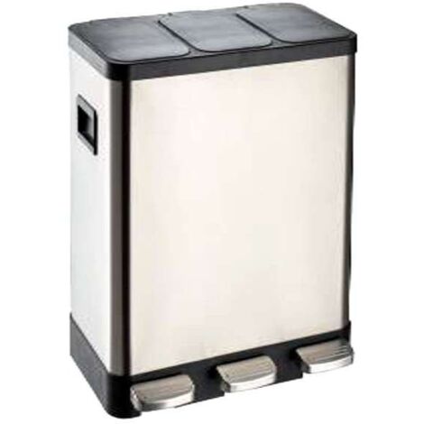 Pattumiera Differenziata Inox 3 L 42 Xtra 11538