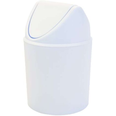 Pattumiera Dondolina 6Lt Bianco - 21 X 21 X 32 Cm