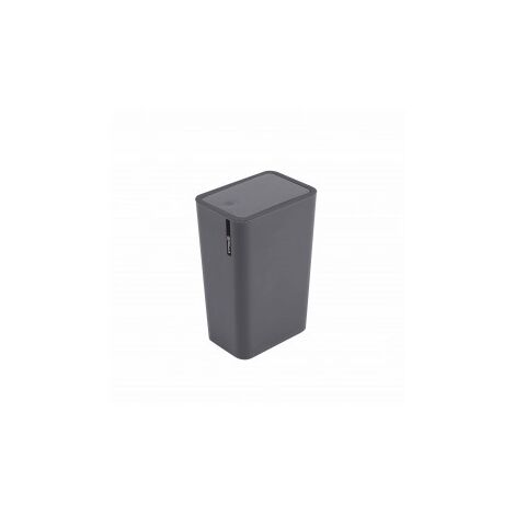 PATTUMIERA ERIKA PUSH 8LT GRIGIO