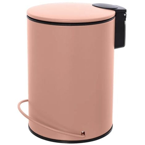 Brabantia - NewIcon Pattumiera A Pedale 3L - Piccolo Cestino Per Bagno Coperchio Con Chiusura Soft Touch Funzionamento Agevole A Pedale Secchio 84656834 - Foto 4