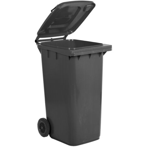 PATTUMIERA LT.240 CON RUOTE GRIGIA MP