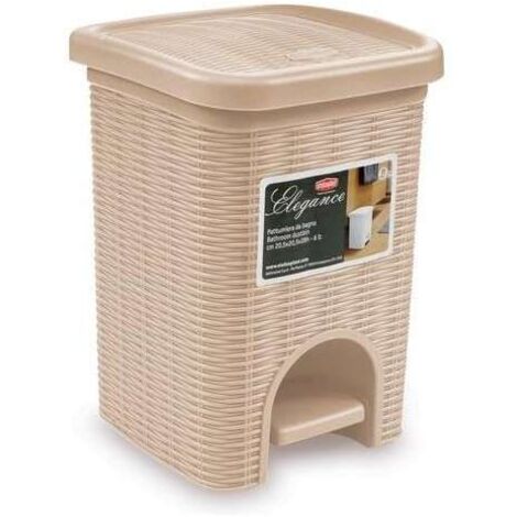 Pattumiera Pedale Elegance Mini Cashmere L 6 Stefanplast