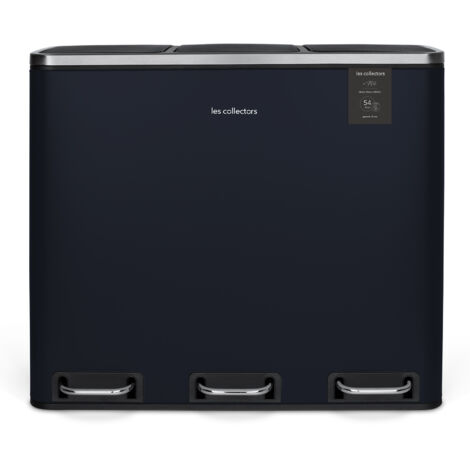 Pattumiera per differenziata 3x18L blu