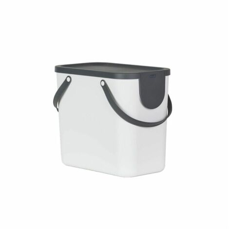 Pattumiera per Raccolta Differenziata Albula Rotho Bianco 25LT