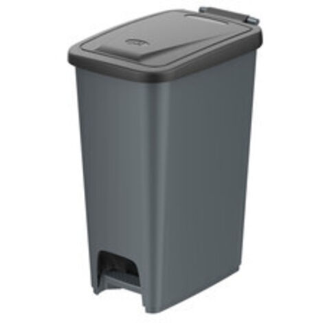 PATTUMIERA PRETTY C/PEDALE 16L GRIGIO- 5,0 pz