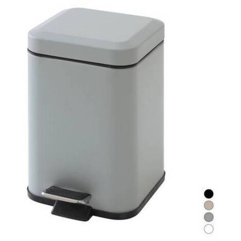 PATTUMIERA QUADRATA 3L Misura: Tortora cm 16x16 - H 25