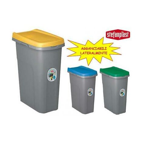 Verde Stefanplast Pattumiera 25 lt 