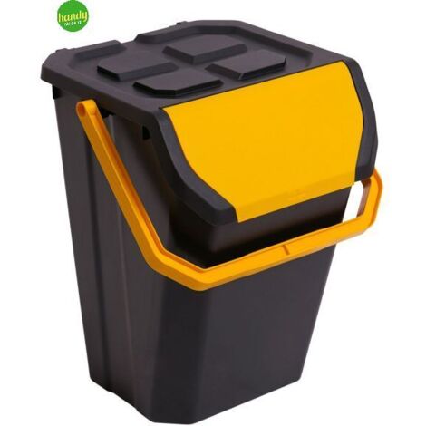 Pattumiera Toomax Frida 37L Giallo