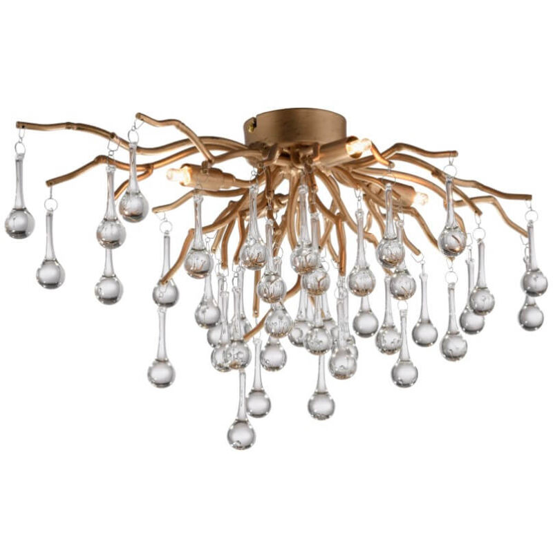 Lustre Icicle laiton 60cm - 8090-11