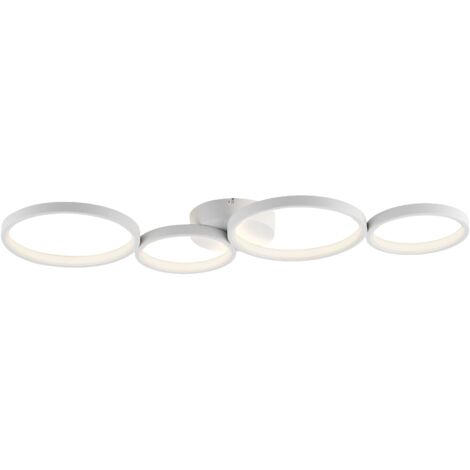 PAUL NEUHAUS LED-Deckenleuchte 6183-16 weiss, 26 W, 3700 lm, 3000 K