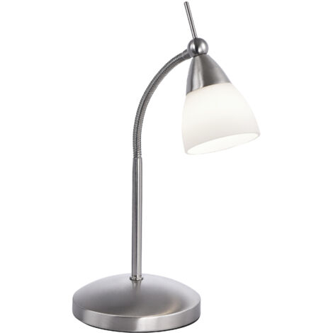 Paul Neuhaus Moderne Lampe Edelstahl 29,5 cm