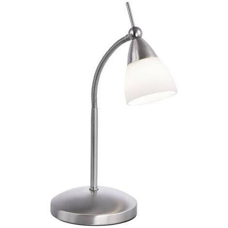 Paul Neuhaus Pino Lampada da scrivania in acciaio 1x G9 dimmerabile