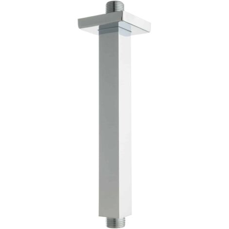 PaulGurkes Bras de douche encastré 20 cm carré pour pommeaux de douche