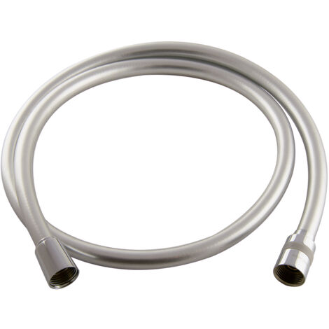 PaulGurkes Brauseschlauch Drehkonus 125cm Duschschlauch silber Kunststoff 1,25m