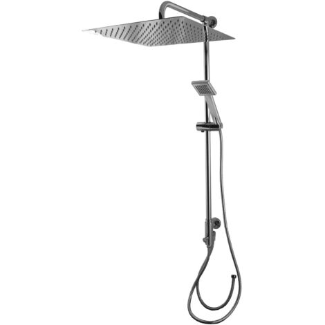 PaulGurkes Douche Plafonnier Carré 40cm XXL Ensemble de Douche