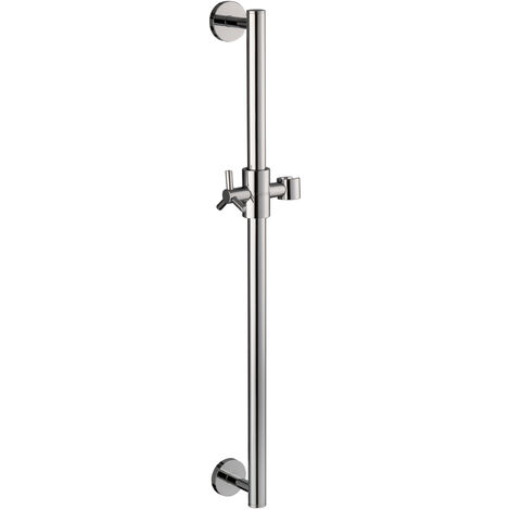 PaulGurkes Duschstange aus Metall Brausestange Aufputz Dusche Kreuzgriff