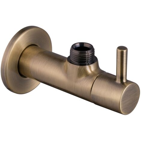 PaulGurkes Eckventil 1/2" auf 3/8" Messing Bronze 1 Stück