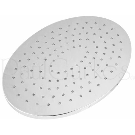 PaulGurkes Kopfbrause Oval Kunststoff Regenbrause 30x20cm