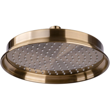 PaulGurkes Kopfbrause Regendusche 20cm Retro Bronze Nostalgie