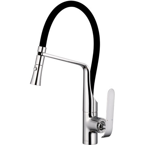 PaulGurkes Küchenarmatur Wasserhahn mit Brause