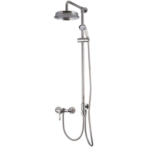 PaulGurkes Nostalgie Dusche Set Retro Aufputz