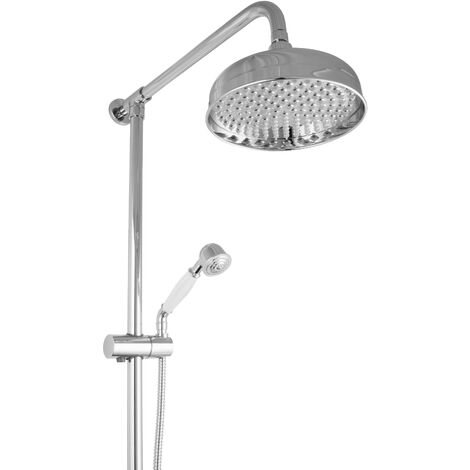 PaulGurkes Nostalgie Regendusche Retro Aufputz Duschsystem