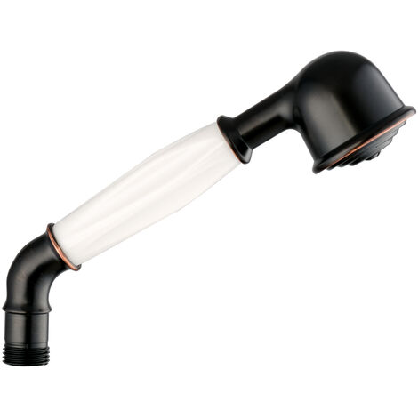PaulGurkes Retro Nostalgie Handbrause schwarz Duschkopf vintage Dusche