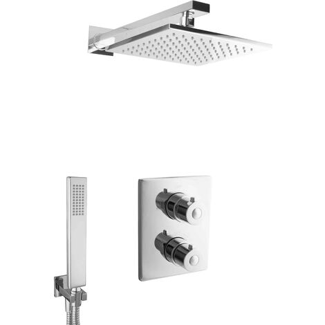 PaulGurkes Unterputz Duschsystem mit Thermostat