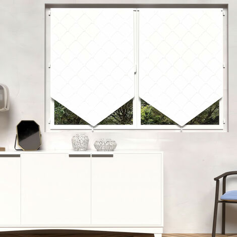 Pauline Brise bise, Polyester, Blanc, par Soleil d'ocre - 90 x 120 cm