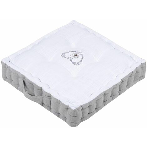 Pauline - Coussin de sol en coton 45 cm