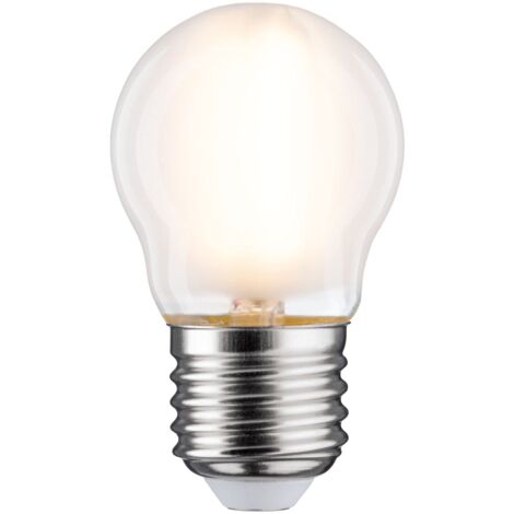 Paulmann 28656 Lampadina LED filamento a goccia 6,5 Watt lampadina classica opaco 2700 K bianco caldo E27