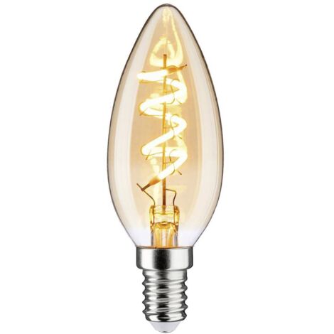Paulmann 28951 LED E14 forme de flamme 4 W or (Ø x H) 35 mm x 98 mm 1 pc(s) S627192