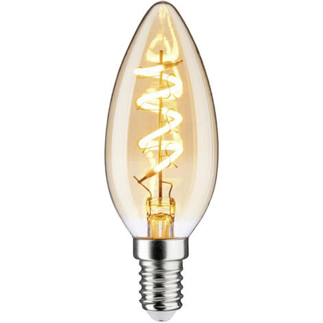 Paulmann 28951 LED  E14 Kerzenform 4 W Gold (Ø x H) 35 mm x 98 mm  1 St.
