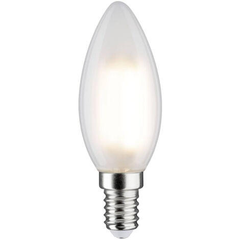 PAULMANN 29076 LED CEE D (A - G) E14 FORME DE FLAMME 5.9 W BLANC CHAUD (Ø X H) 35 MM X 97 MM 1 PC(S)