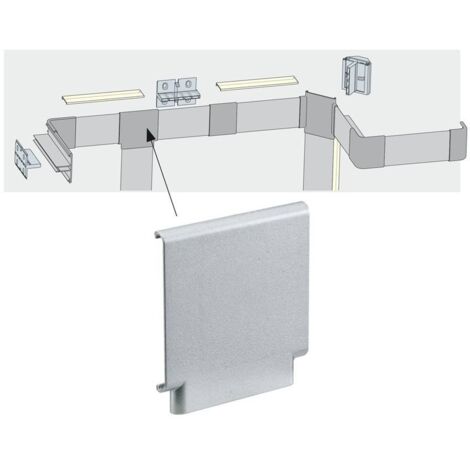 Paulmann 702.71 Ceiling Lighting accessories, alluminio, argento