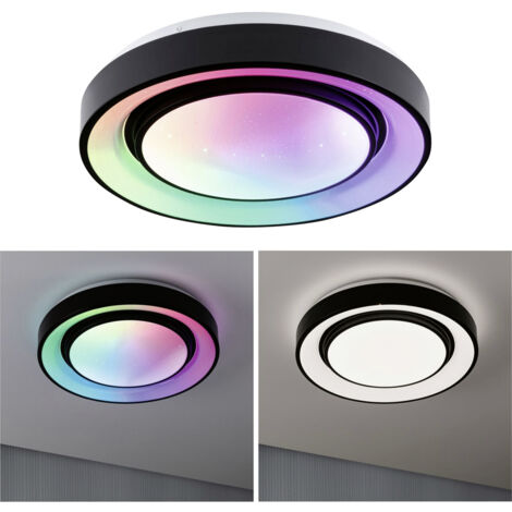 Paulmann 70544  LED-Deckenleuchte  LED   Schwarz, Weiß