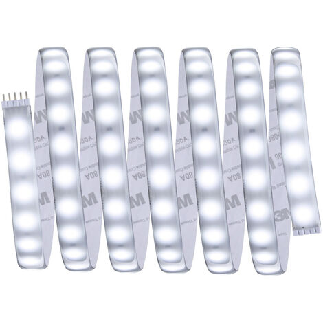 Paulmann  70548 LED-Streifen  mit Stecker/Buchse 24 V 2.5 m Tageslichtweiß  2.5 m