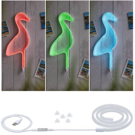 Paulmann 70557 Neon Colorflex USB Strip 1m 5W RGB mit USB-Anschluss