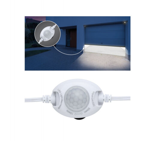Paulmann 70974 Détecteur de mouvement 144 W (max) plastique (l x H x P) 4.8 x 3.3 x 3.5 cm 1 pc(s)