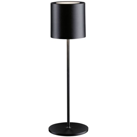 Paulmann 76998 Tuni Lampe de poche LED sans fil 2.8 W blanc chaud noir (mat) V663973