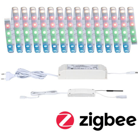 Paulmann 78885 Ruban LED (Base) avec connecteur mâle 24 V 5 m RVBB 1 set