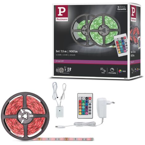 Paulmann 78978 Luminosa Universal Strip Light Interno 5 M multicolore RGB