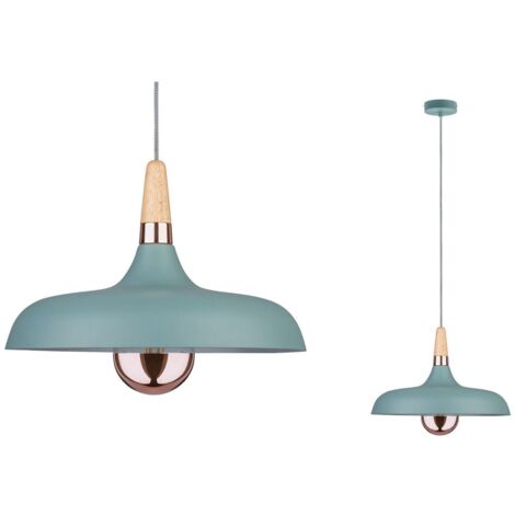 Paulmann 796.55 Illuminazione da Soffitto Rame, Verde E27