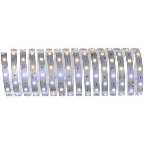 Paulmann 79863 Ruban LED avec connecteur mâle 24 V 5 m blanc chaud 5 m Y110642
