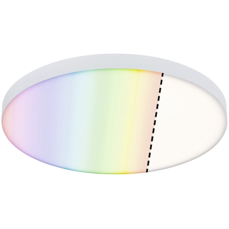 Paulmann - led Deckenleuchte Velora 16,5W rgb weiß Kunststoff Deckenlampen & Kronleuchter