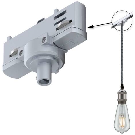 Paulmann 91385 ProRail3 Universal-Pendeladapter Silber