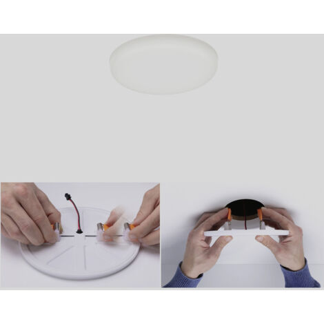 Paulmann 92390 EB Panel Veluna VariFit LED-Einbauleuchte     4.50 W Satin