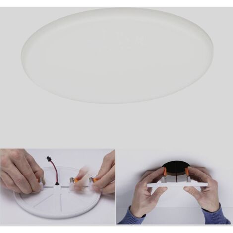 Paulmann 92392 EB Panel Veluna VariFit Lampada LED da incasso 17.50 W Satinato