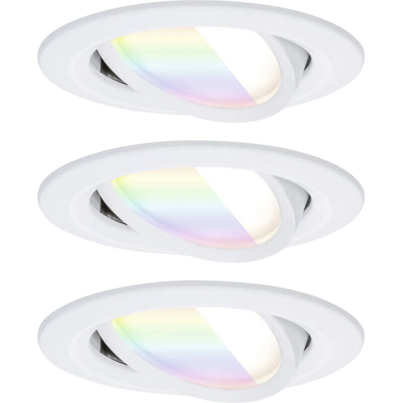 Paulmann 92433 Led-deckenleuchte, Led-einbauleuchte 6 W Weiß (matt)