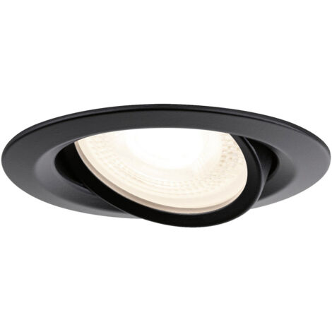 Paulmann 92460  LED-Einbauleuchte   LED   Schwarz (matt)